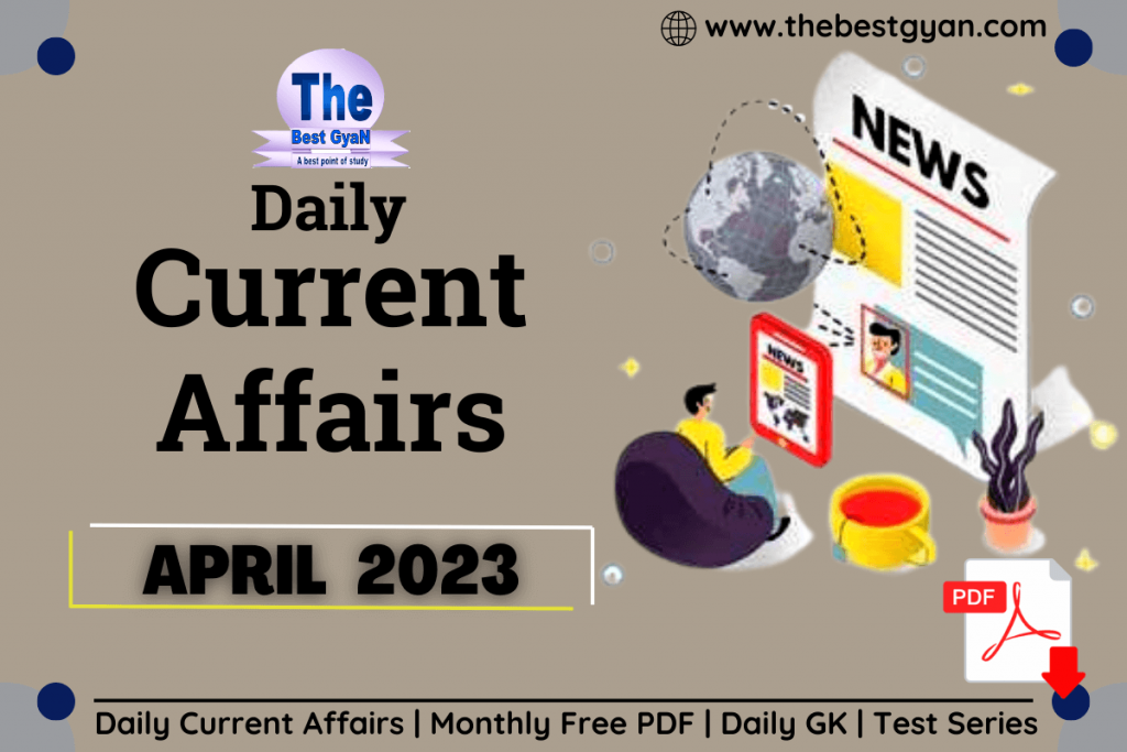 01 April 2023 Current Affairs in Hindi