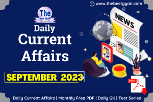 Read more about the article 01 September 2023 Current Affairs in Hindi