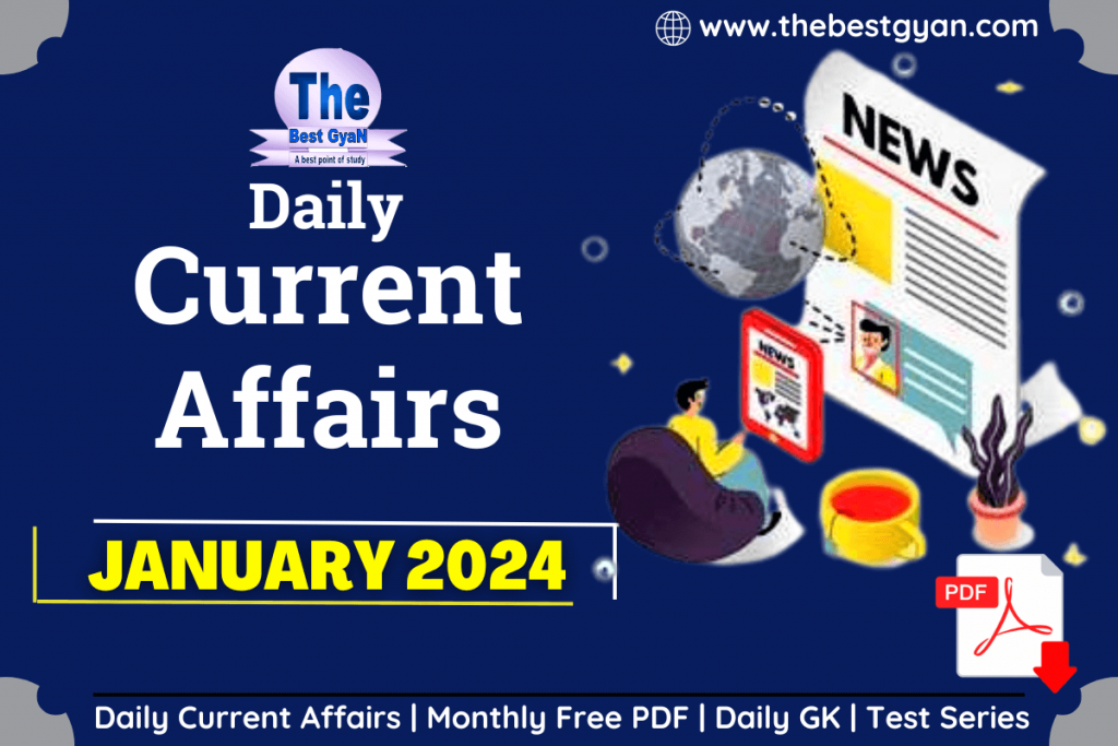 01-08 January 2024 Current Affairs in Hindi